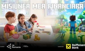 Elevii învață despre bani printr-un joc Minecraft educativ