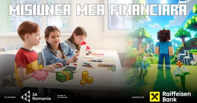 Elevii învață despre bani printr-un joc Minecraft educativ