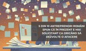 5 din 10 antreprenori români: e mai solicitant ca oricând să dezvolți o afacere