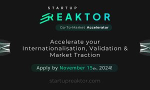 Ultimele înscrieri la acceleratorul Go-To-Market Startup Reaktor