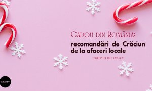 Cadou din România: recomandări de Crăciun de la afaceri locale, ediția home&deco