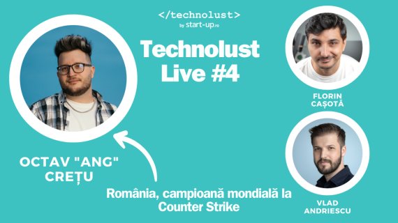 Technolust Live #4 - Cum a ajuns România campioană mondială la Counter Strike?