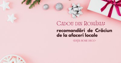 Cadou din România: recomandări de Crăciun, afaceri locale bijuterii&fashion