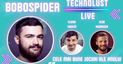 Technolust Live #5 - Cele mai bune jocuri ale anului. Invitat: Bobospider