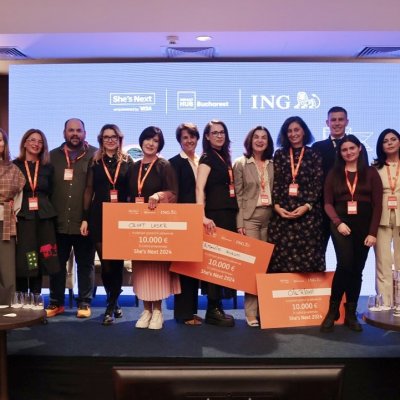 Cine sunt câștigătoarele granturilor de 10.000 euro din cadrul She’s Next