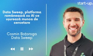 Data Sweep, platforma românească cu AI ce ușurează munca de cercetare