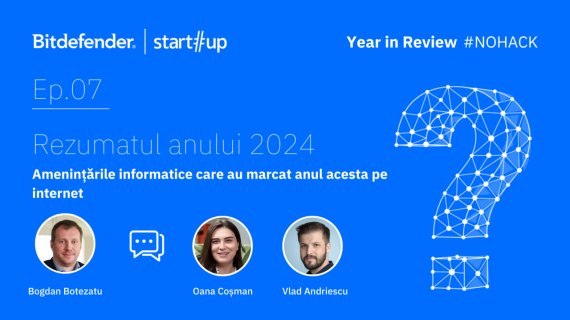 #NOHACK Year in Review - cum am fost atacați în 2024 și ce urmează online?