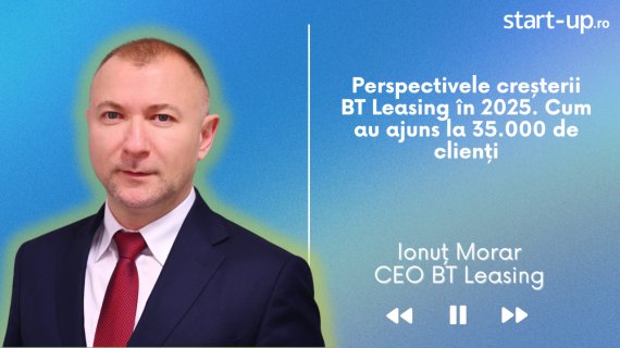 Ionuț Morar, BT Leasing: "Am ajuns la 35.000 de clienți și 45.000 de contracte"