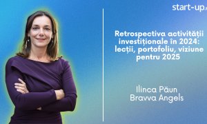 Ilinca Păun, Bravva: ”Problema în venture capital a ajuns ca oul și găina”