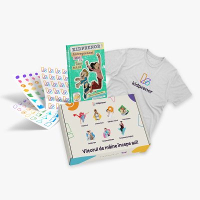 Kidprenor, 50.000€ de la un angel pentru a învăța 1000 de copiii să lanseze prima afacere