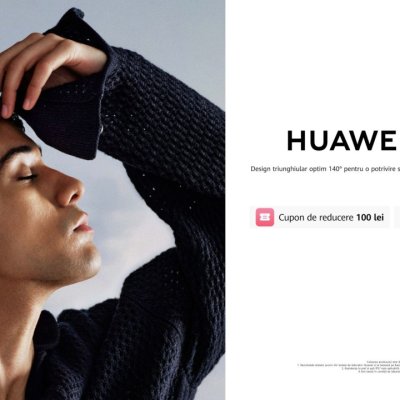 Noua modă la căști: pe după ureche. Huawei prezintă modelul FreeArc