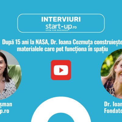 După 15 ani la NASA, Dr. Ioana Cozmuța construiește materialele care pot funcționa în spațiu