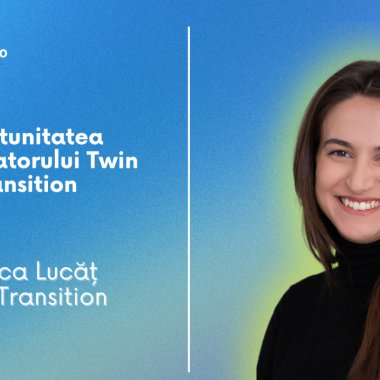 Raluca Lucăț, Twin Transition: Oportunitate de înscriere la acceleratorul Twin Transition