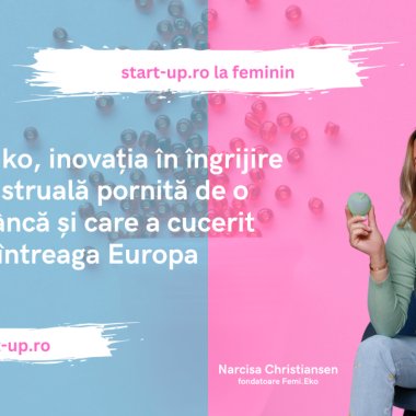 Femi.Eko, <span class="title-highlight">inovația în îngrijire menstruală</span> pornită de o româncă și care a cucerit întreaga Europa