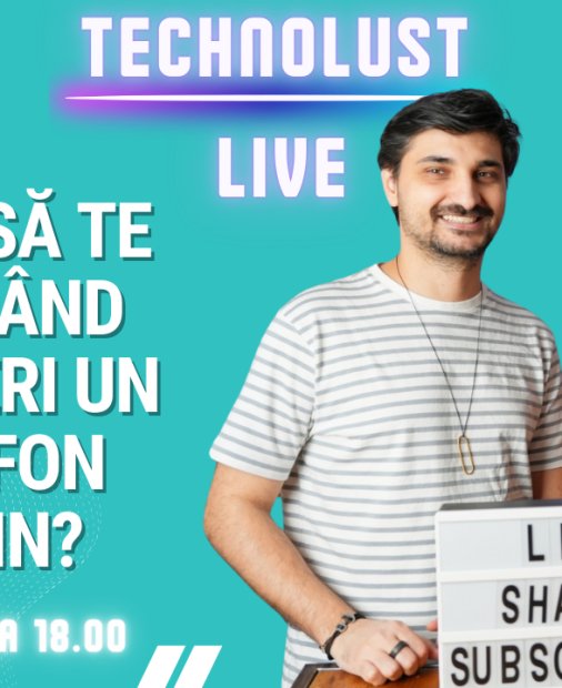 Technoloust Live #21 - Cum alegi un telefon ieftin și bun în România acum?