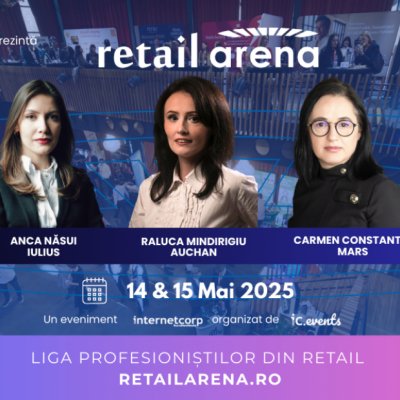 Vrei să te conectezi cu liderii din retail? 25% dintre participanții retailArena sunt top management. Ultimele zile de înscrieri