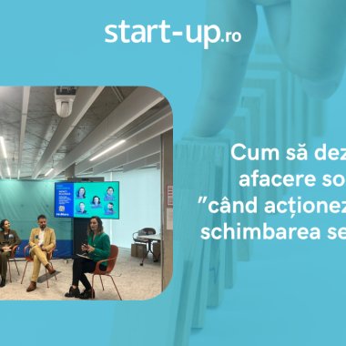 Cum să dezvolți o afacere socială: ”când acționezi cu frică, schimbarea se oprește”
