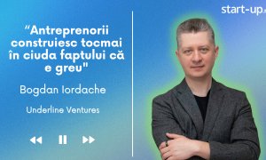 Bogdan Iordache, Underline Ventures: “Antreprenorii construiesc tocmai în ciuda faptului că e greu"