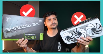 Test practic: Cât de mult contează RTX 5080 pentru editare și gaming?