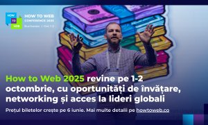 How to Web 2025: peste 3.000 de participanți sunt așteptați la București pe 1-2 octombrie