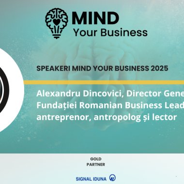 Speaker la <span class="title-highlight">Mind your Business 2025</span>: Alexandru Dincovici, director general al Romanian Business Leaders