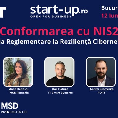 Trei evenimente RACC-IT în București: despre reziliență operațională și mentală