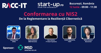Trei evenimente RACC-IT în București: despre reziliență operațională și mentală