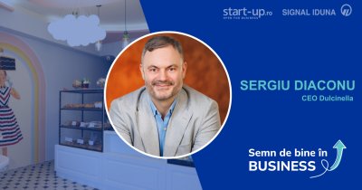 Semn de bine în business de la Sergiu Diaconu, CEO Dulcinella