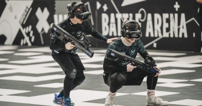 Prima sală de jocuri în echipă cu <span class="title-highlight">realitate virtuală </span>se deschide la București