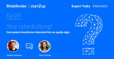 #NOHACK Expert Talks: stop cyberbullying! Cum putem transforma internetul într-un spațiu sigur