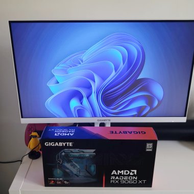 AMD Radeon 9060 XT + GIGABYTE M27QA - pachet bun și accesibil pentru creație și gaming