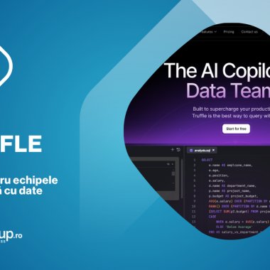 Pitch Deck Gallery | Truffle, copilotul cu AI pentru analiștii de date. Salvează 4 ore în fiecare zi