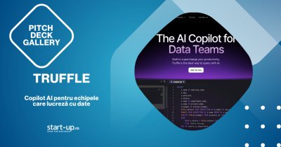 Pitch Deck Gallery | Truffle, copilotul cu AI pentru analiștii de date. Salvează 4 ore în fiecare zi