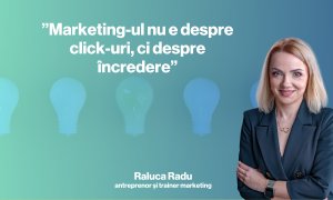 ”Marketing-ul nu e despre click-uri, ci despre <span class="title-highlight">încredere</span>” - Raluca Radu, trainer și antreprenor