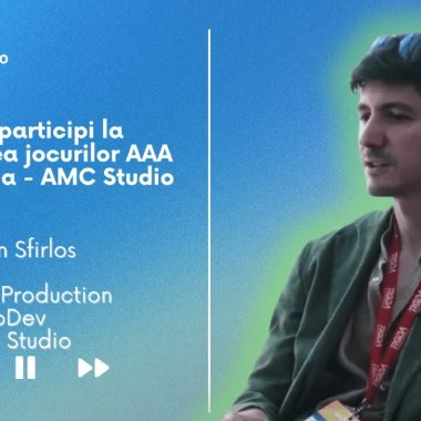 Eugen Sfirlos, AMC Studio: „Jocurile de succes sunt făcute de un director ușor dictatorial”