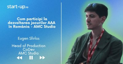 Eugen Sfirlos, AMC Studio: „Jocurile de succes sunt făcute de un director ușor dictatorial”