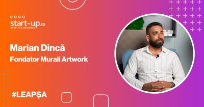 Cum a ajuns Marian Dincă (Murali Artwork) de la piață la un business de vopsea decorativă