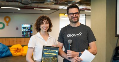 Câștigătorii Glovo - Tech Catalyst: transport marfă, ciclism și vot securizat