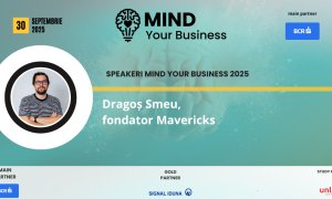 Speaker la Mind your Business 2025: Dragoș Smeu, fondator Mavericks