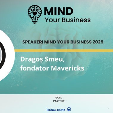 Speaker la Mind your Business 2025: Dragoș Smeu, fondator Mavericks