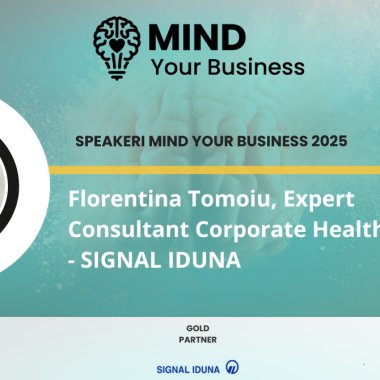 Speaker la Mind your Business 2025: Florentina Tomoiu, Signal Iduna