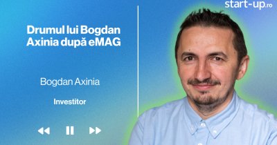 Bogdan Axinia după plecarea de la eMAG: se implică în Growceanu, V7 Capital, SeedBlink, dar și ONG-uri