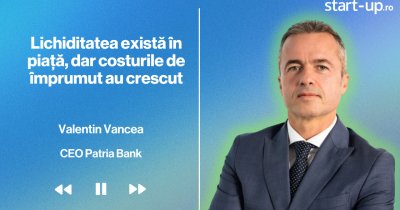 <span class="title-highlight">Valentin Vancea, Patria Bank</span>: "Oportunități de finanțare, deși costul lichidității pentru afaceri a crescut"