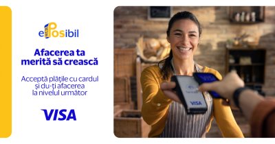 ePOSibil: programul Visa pentru digitalizarea afacerilor și accelerarea plăților electronice