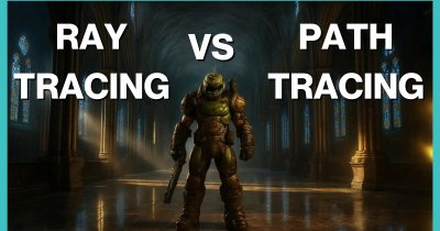 Ray Tracing vs Path Tracing: vezi cum arată grafica viitorului în Doom The Dark Ages