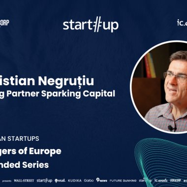 Cristian Negruțiu, Sparking Capital: “If you want to make money, go get a job. If you want to follow your dream, become an entrepreneur”