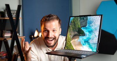 <span class="title-highlight">Lenovo ThinkBook Plus Gen 6</span> - un laptop care se extinde cu ecran rulabil. Entuziasmant și absurd