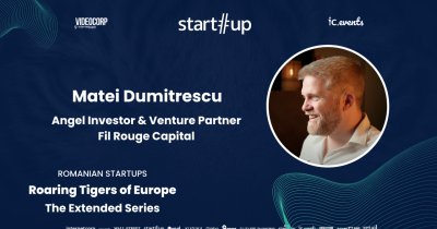 Matei Dumitrescu, investor: “Work hard for yourself, create, improve, innovate”