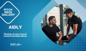 <span class="title-highlight">Pitch Deck Gallery </span>| Aidly, startup care vrea să-ți găsească oamenii pentru servicii zilnice