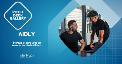 <span class="title-highlight">Pitch Deck Gallery </span>| Aidly, startup care vrea să-ți găsească oamenii pentru servicii zilnice